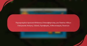 Περιορισμένα Χρονικά Μπόνους Επαναφόρτισης για Πακέτα Λίθων: Επείγουσα Ανάγκη, Ειδικές Προσφορές, Ενθουσιασμός Παικτών